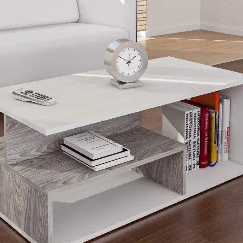 ترابيزة قهوة ام دي اف، 100*50*40 سم