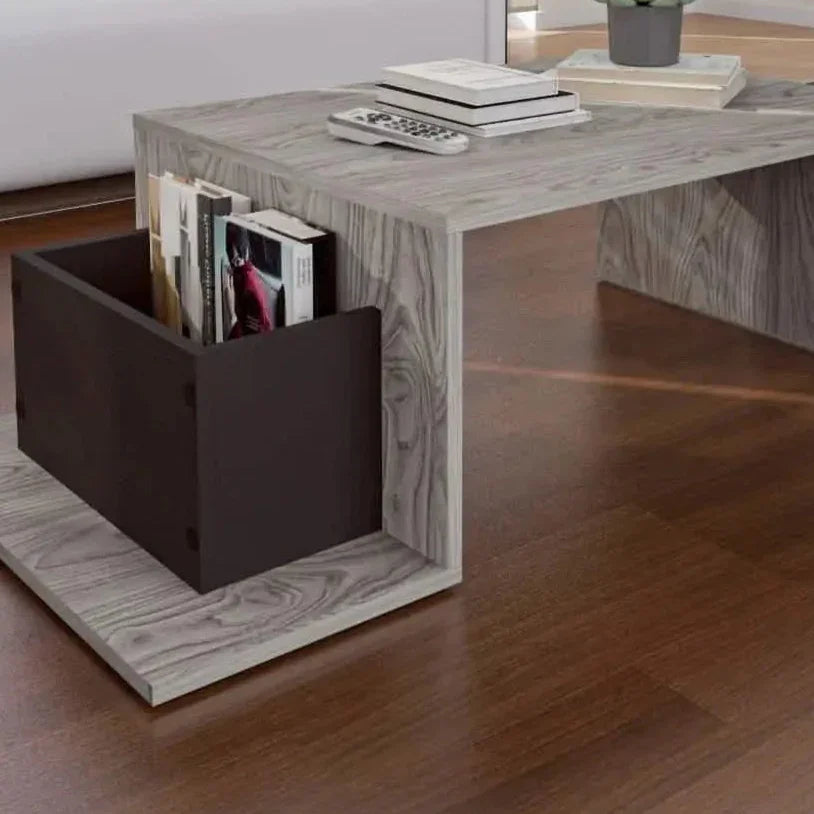 ترابيزة قهوة ام دي اف، 108*60*35 سم