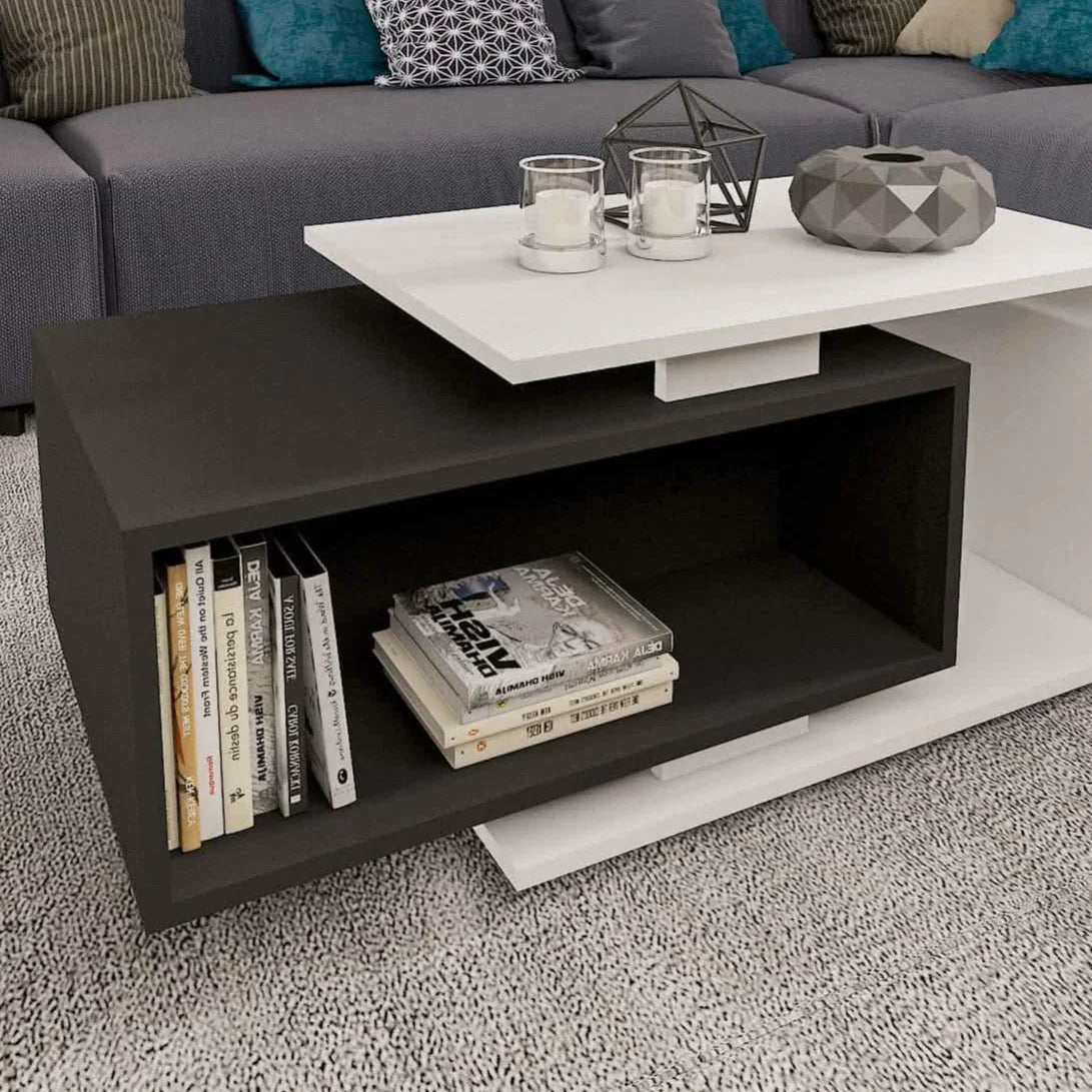 ترابيزة قهوة ام دي اف، 100*50*42 سم