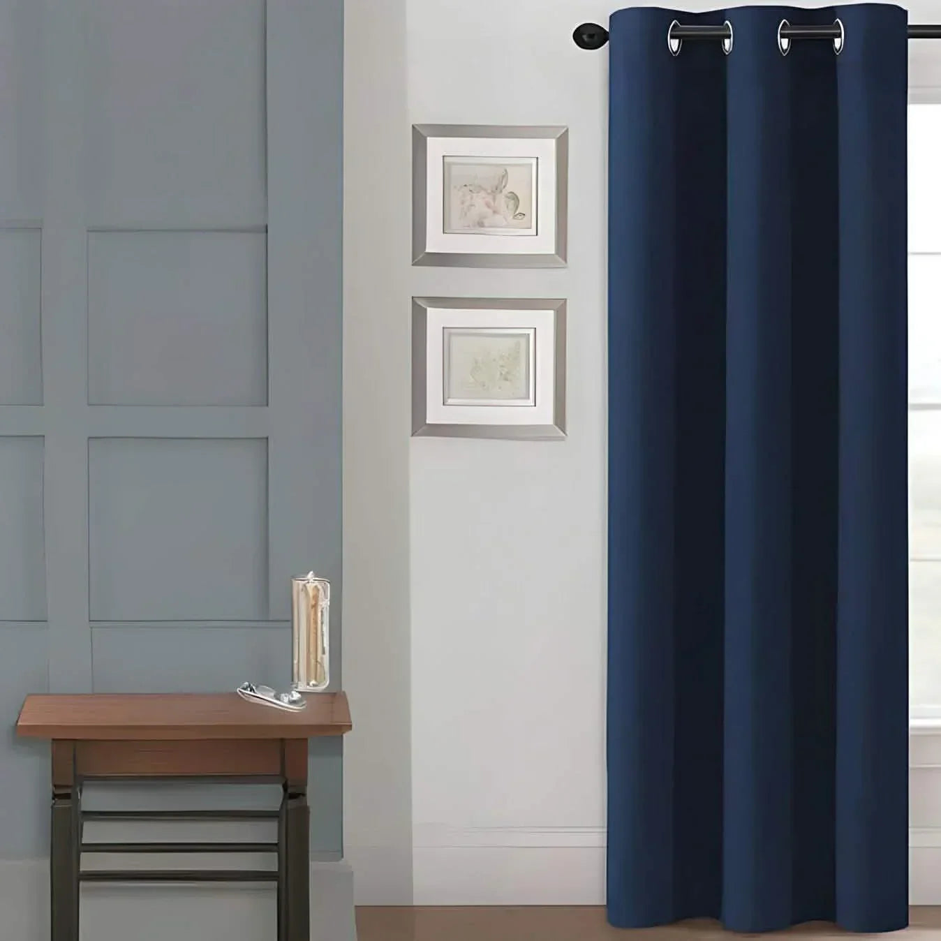 ستارة لون أزرق غامق 132*214 سم - CART89 - Homix