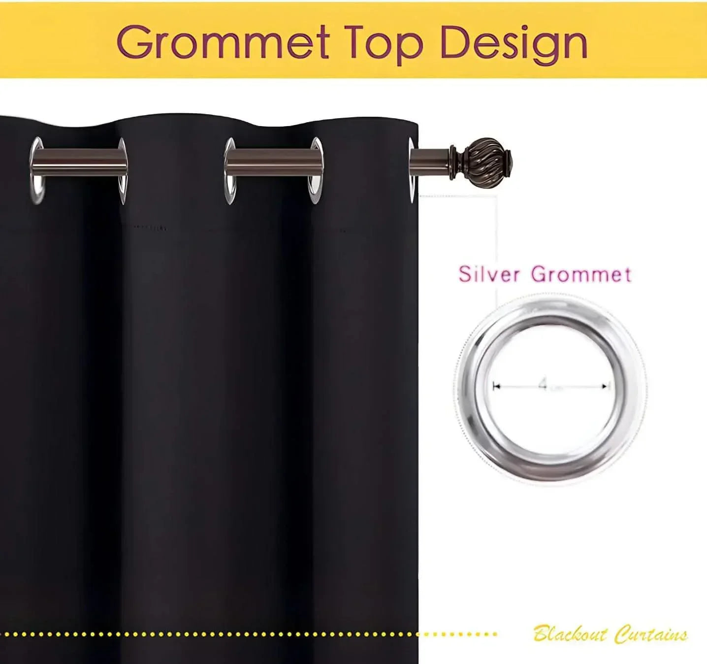 ستارة لون أسود - CART49 Cartela