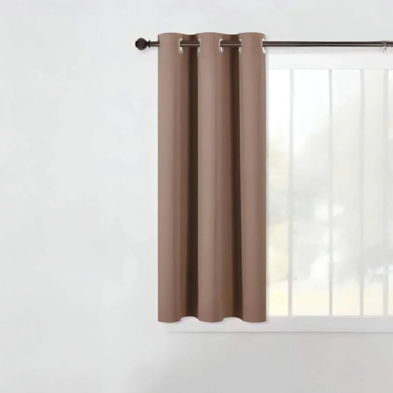 ستارة لون بيج غامق 132*160 سم - CART75 - Homix