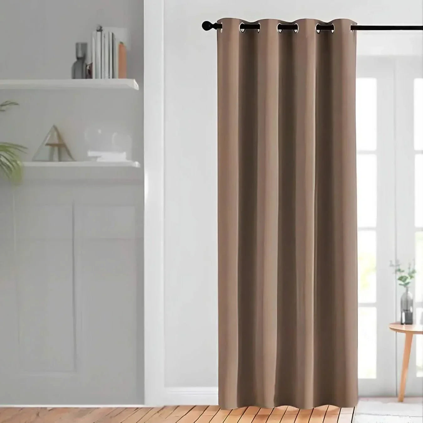 ستارة لون بيج غامق 132*214 سم - CART77 - Homix