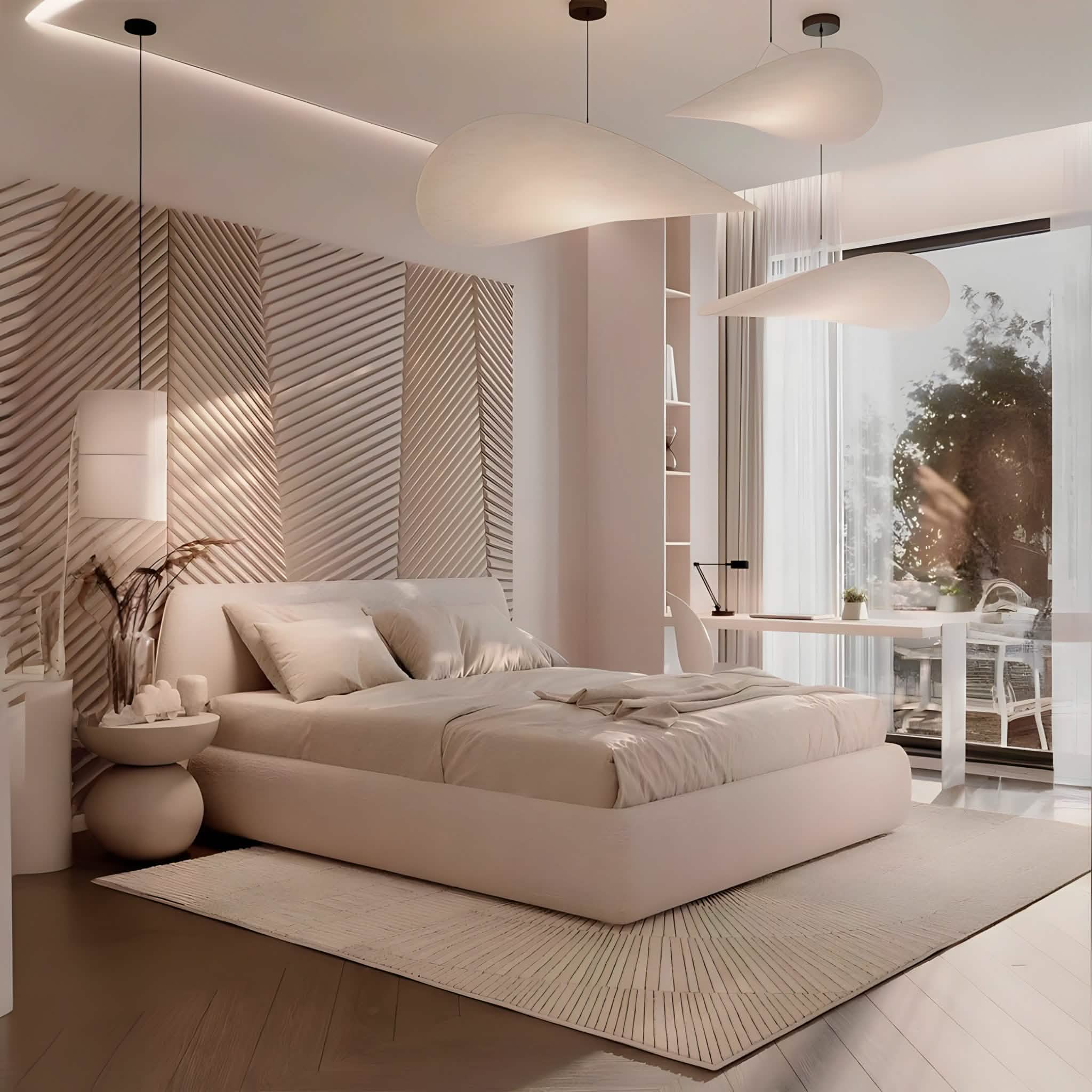 سرير كينج خشب كونتر، 160*195*110 سم