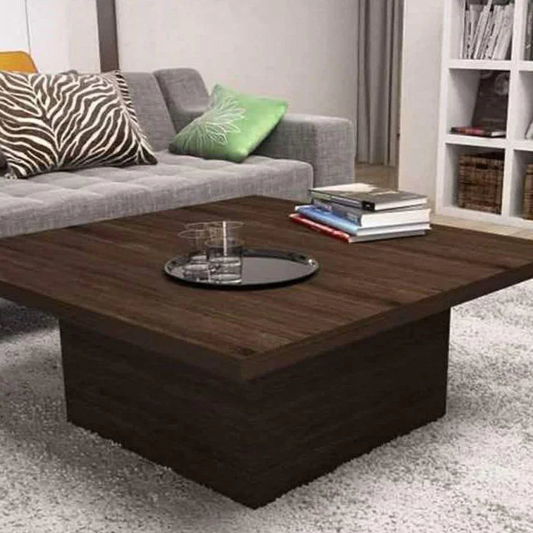 ترابيزة قهوة ام دي اف، 100*100*40 سم