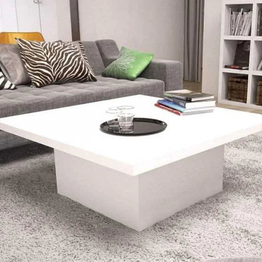 ترابيزة قهوة ام دي اف، 100*100*40 سم