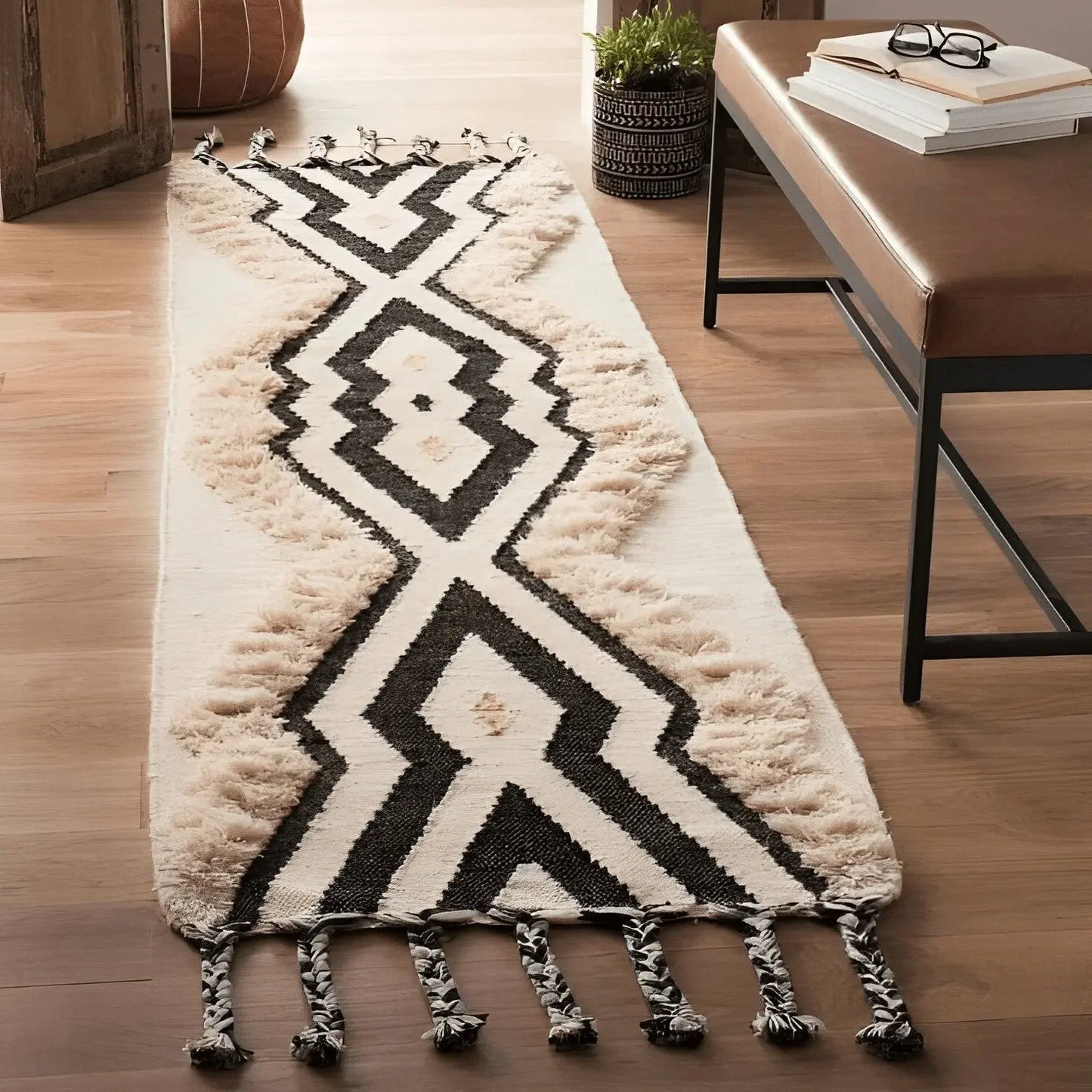 سجادة صوف، 100*300 سم