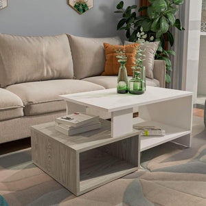 تسوق الأن من هومكس ترابيزة قهوة ام دي اف 100*50*40 سم - ZAT10 بأفضل سعر وأفضل جودة