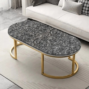 ترابيزة قهوة بسطح جرانيت 100*50*45 سم - LUS52 - Homix