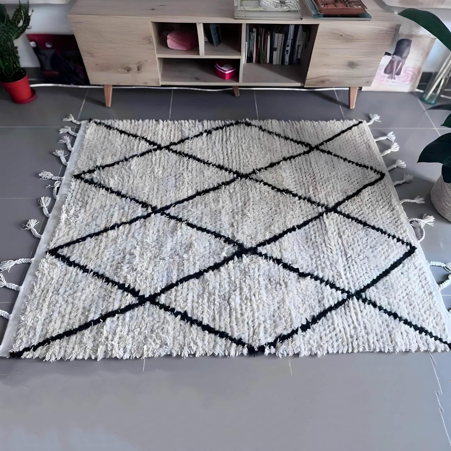 سجادة صوف، 200*200 سم