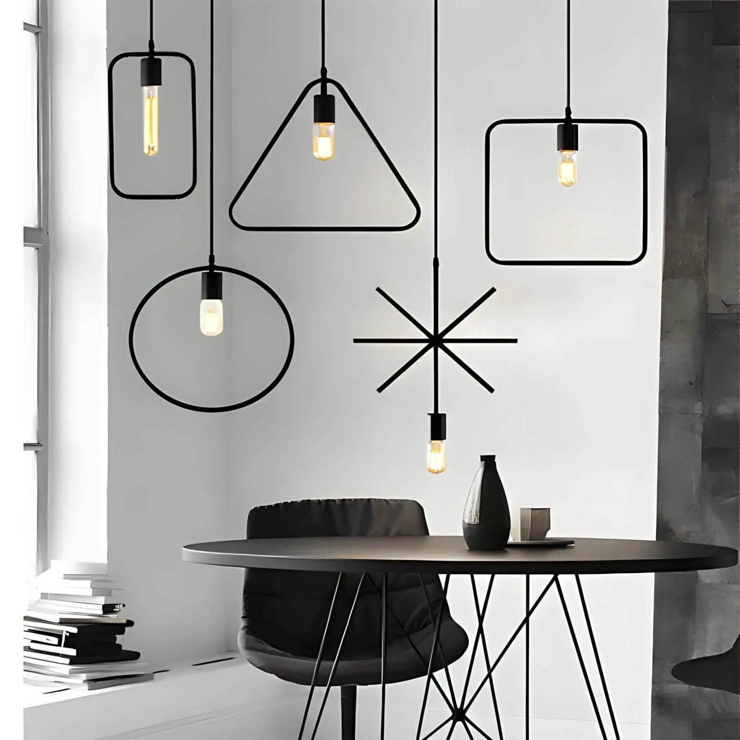 نجفة معدن، 110*36 سم