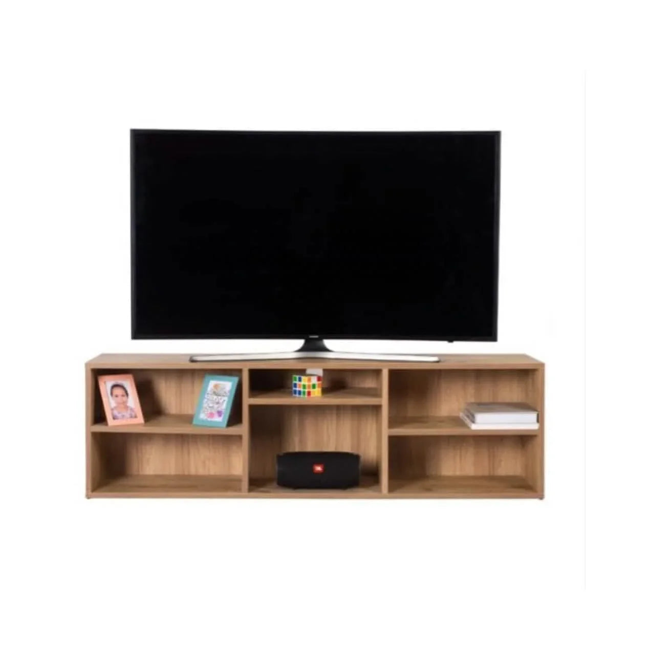 ترابيزة تليفزيون خشب ام دي اف، 120*30*50 سم