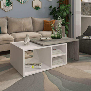 تسوق الأن من هومكس ترابيزة قهوة ام دي اف 112*60*40 سم - ZAT19 بأفضل سعر وأفضل جودة