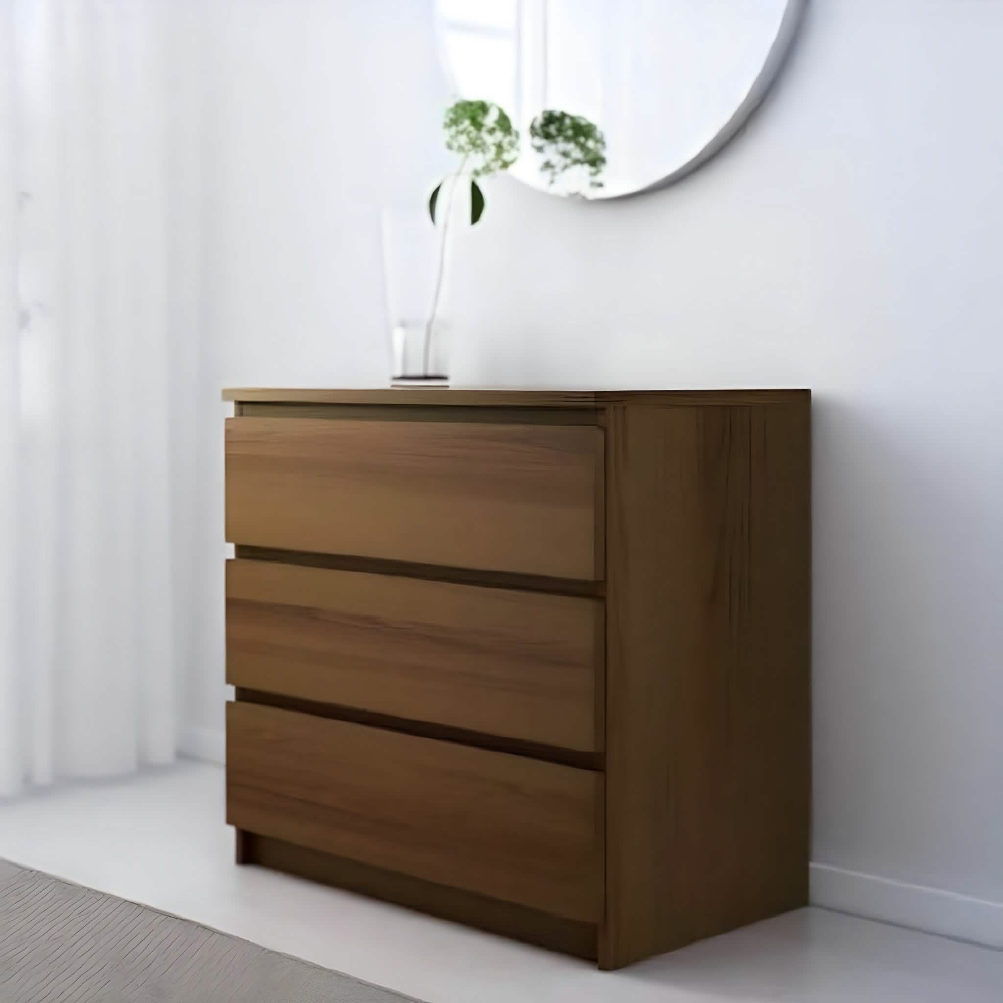 وحدة أدراج خشب ام دي اف، 60*40*70 سم