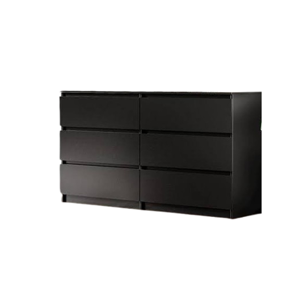 وحدة أدراج خشب ام دي اف، 120*40*70 سم