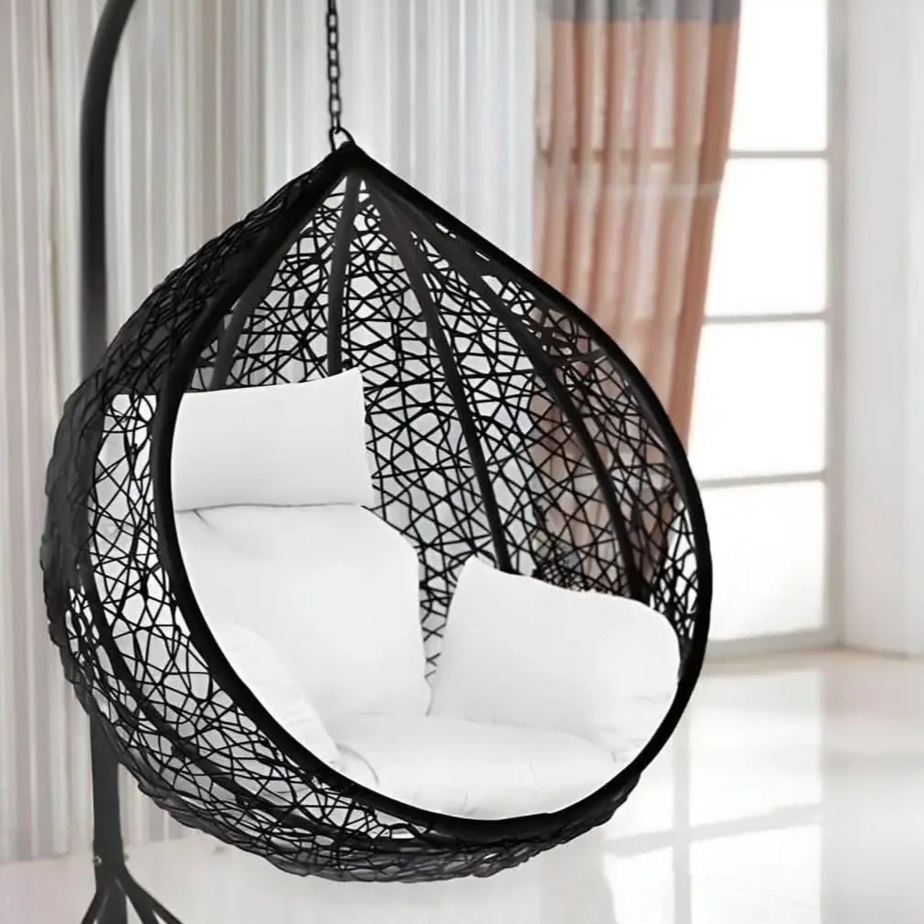 أرجوجة معدن وراتان، 115*70*200 سم