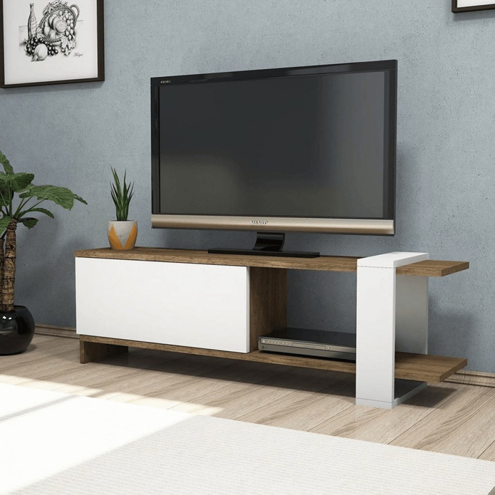 ترابيزة تليفزيون ام دي اف 160*30*40 سم - BAL22 - Homix