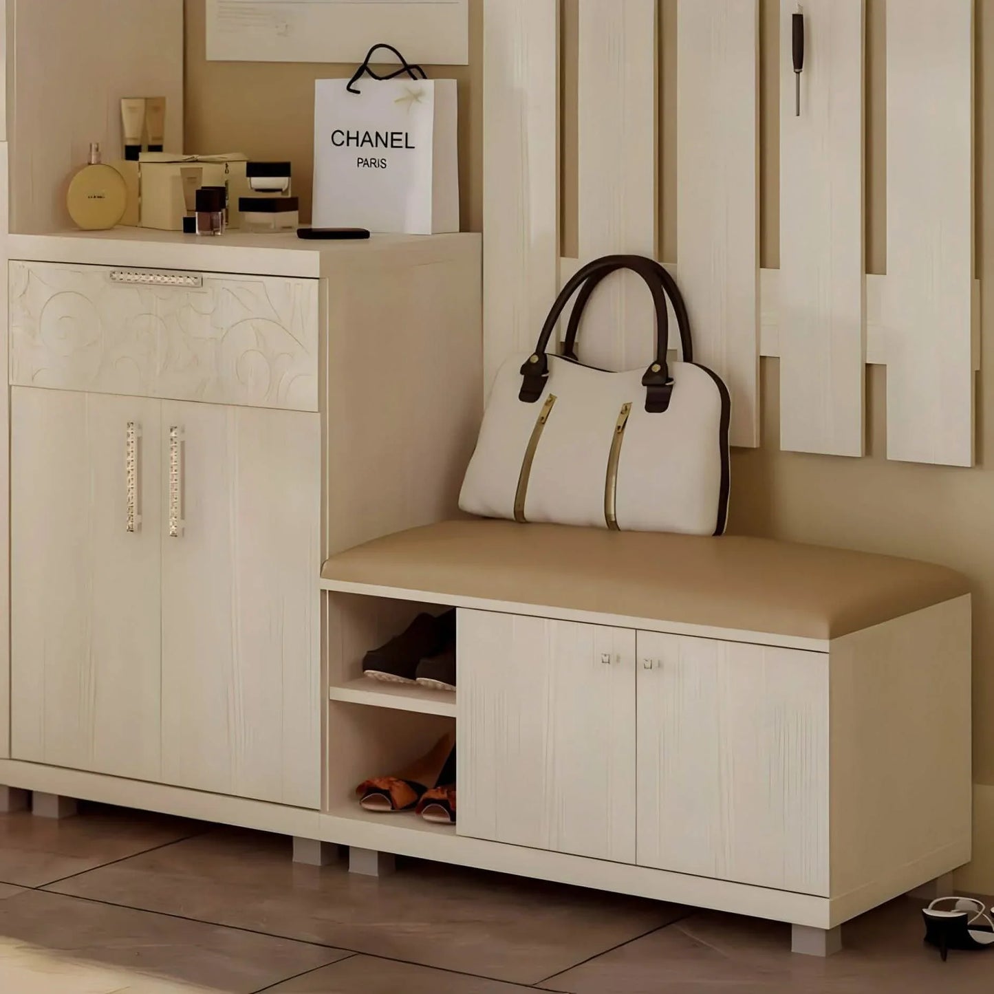 جزامة خشب ام دي اف، 140*35*80 سم