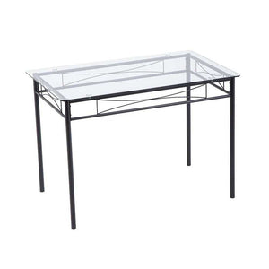 سفرة معدن و زجاج مع 4 كراسي - RON287 Royal Iron