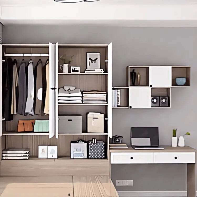 سرير بمكتبة 120*30*195*120 سم - DER16 - Homix