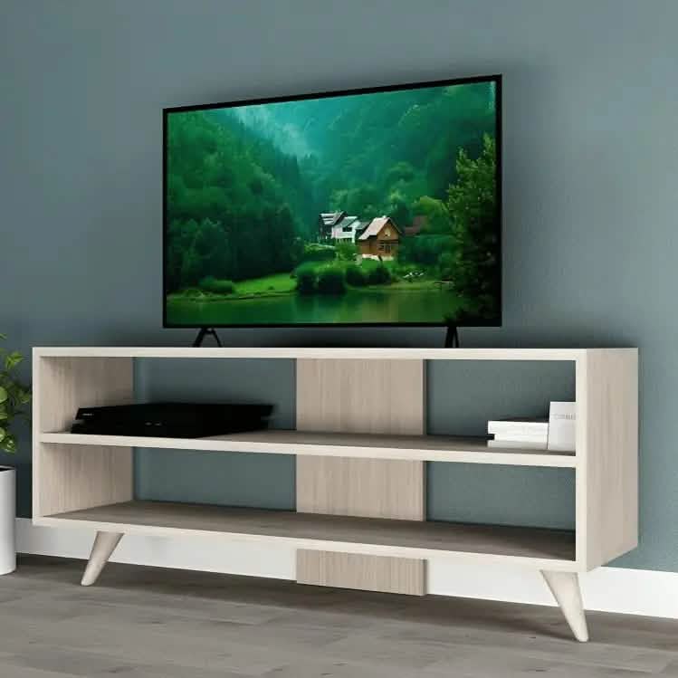 ترابيزة تليفزيون ام دي اف 120*30*50 سم - CLG175 - Homix