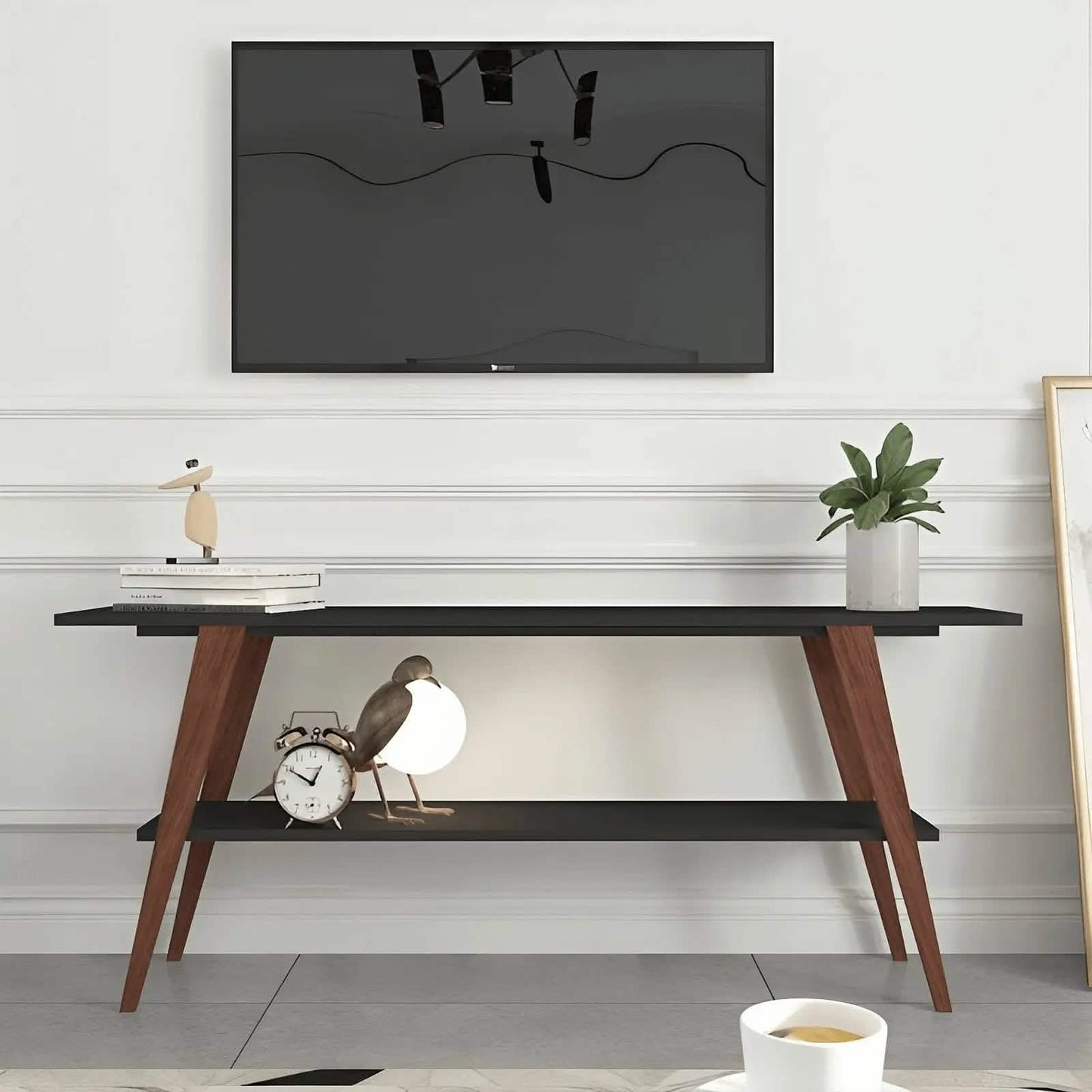 ترابيزة تليفزيون ام دي اف 120*30*60 سم - CLG164 - Homix