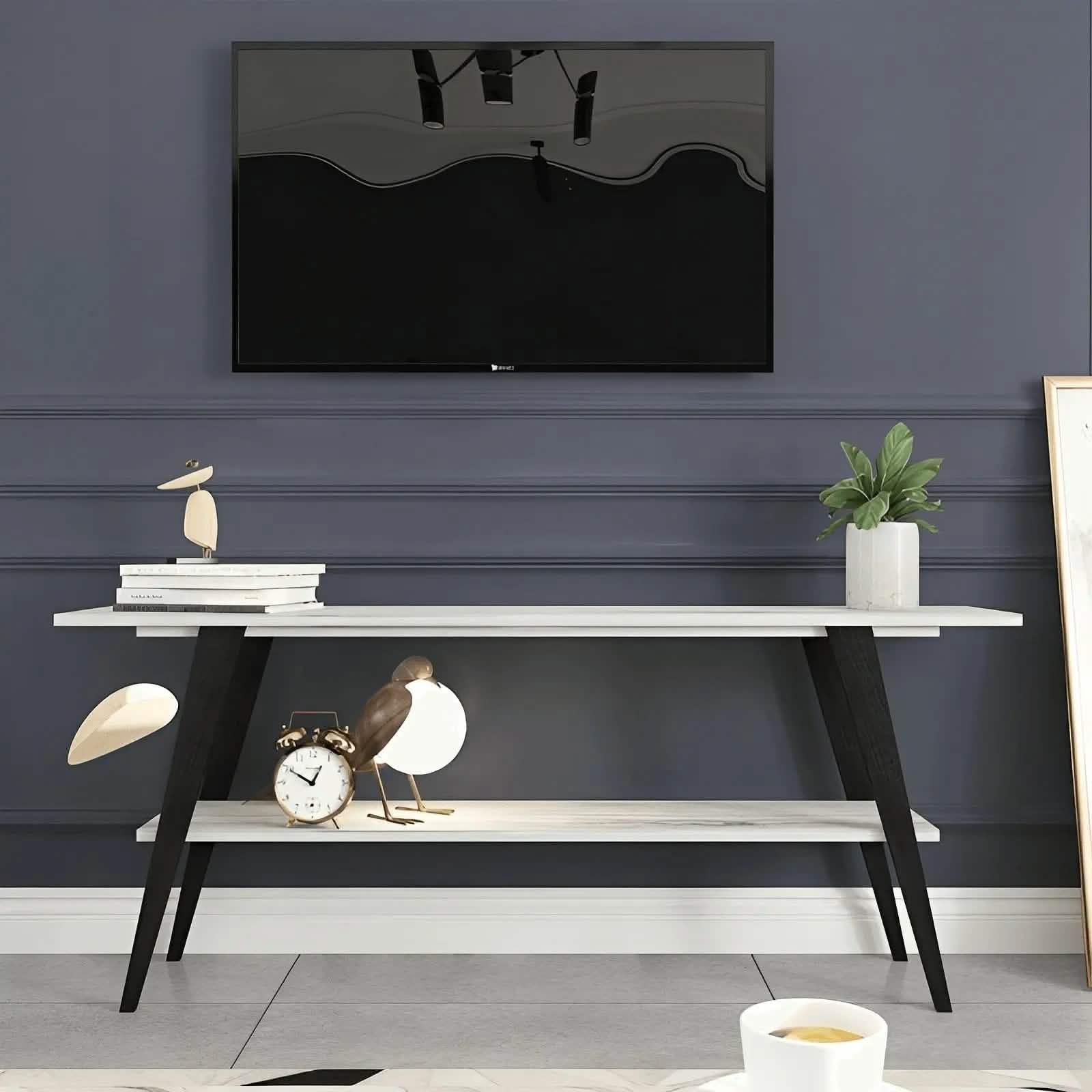 ترابيزة تليفزيون ام دي اف 120*30*60 سم - CLG164 - Homix