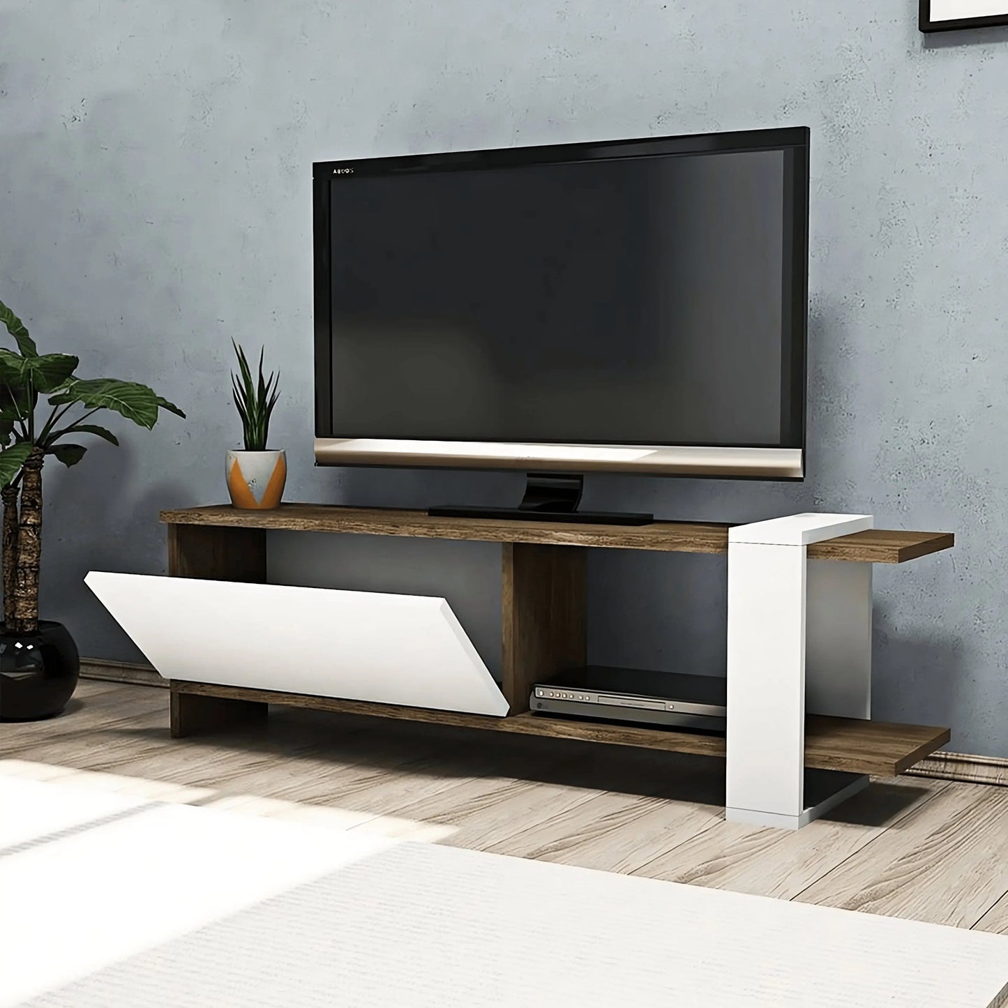 ترابيزة تليفزيون ام دي اف 120*40*50 سم - CLG318 - Homix