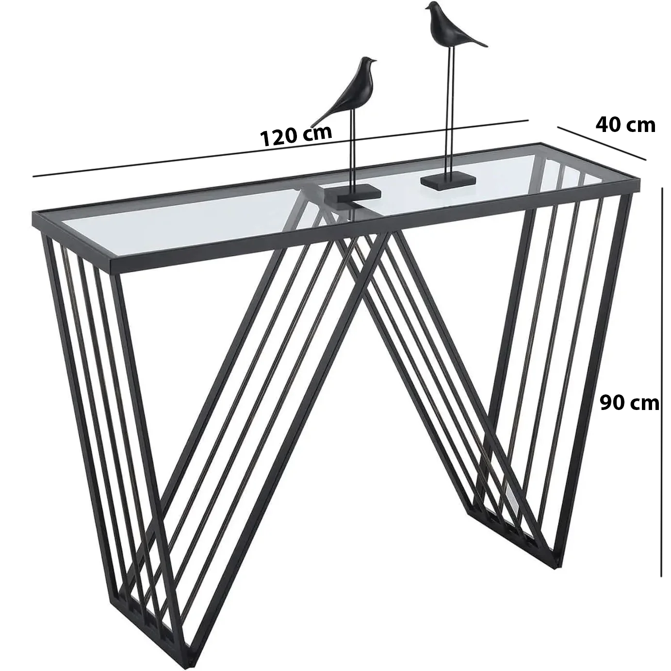كونسول معدن 120*40*90 سم - CH75