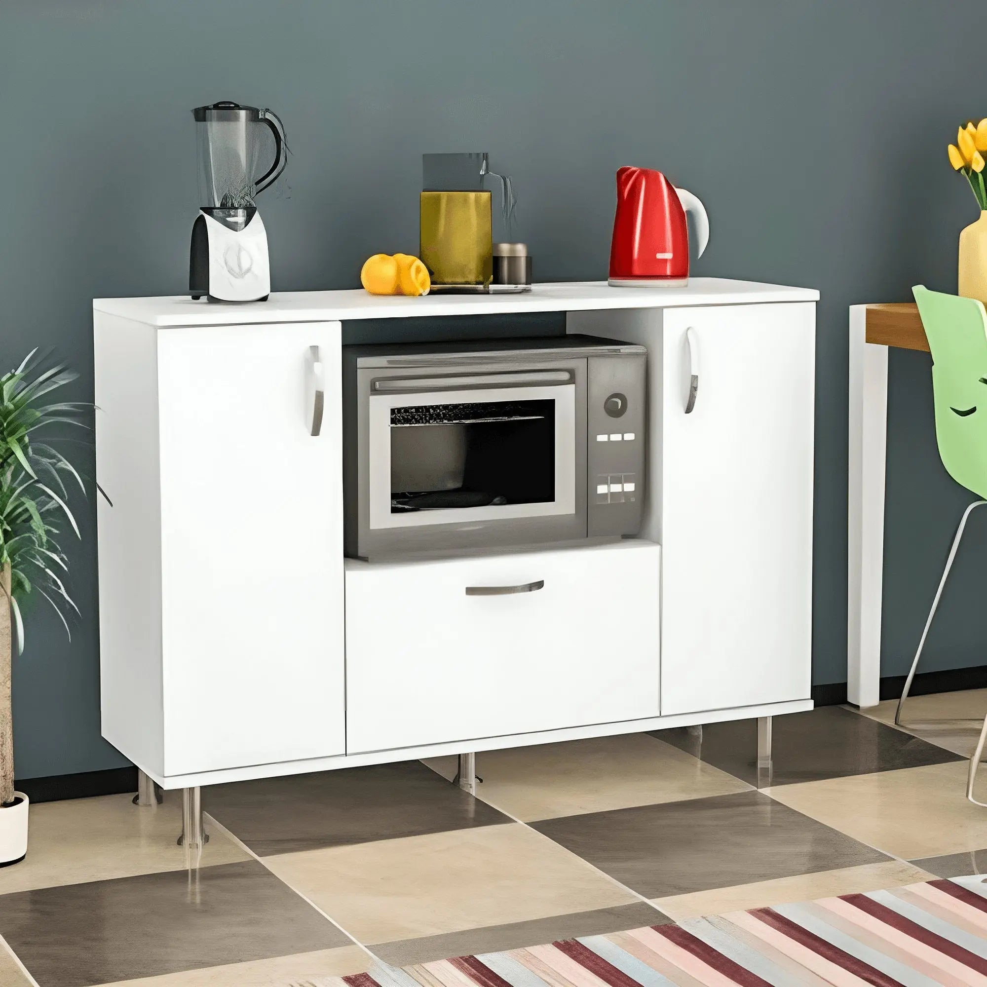 وحدة تخزين ام دي اف 120*40*90 سم - CLG14 - Homix