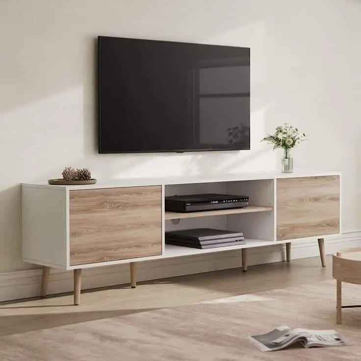 ترابيزة تليفزيون ام دي اف 120*50 سم - HOM21 - Homix