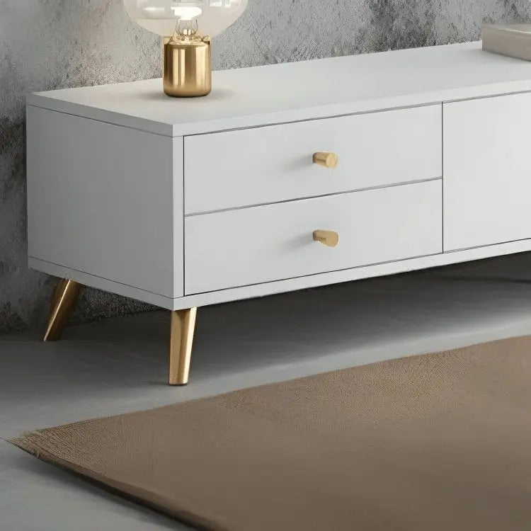 ترابيزة تليفزيون ام دي اف 120*50 سم - HOM22 - Homix