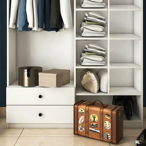 دولاب خشب ام دي اف، 120*50*180 سم