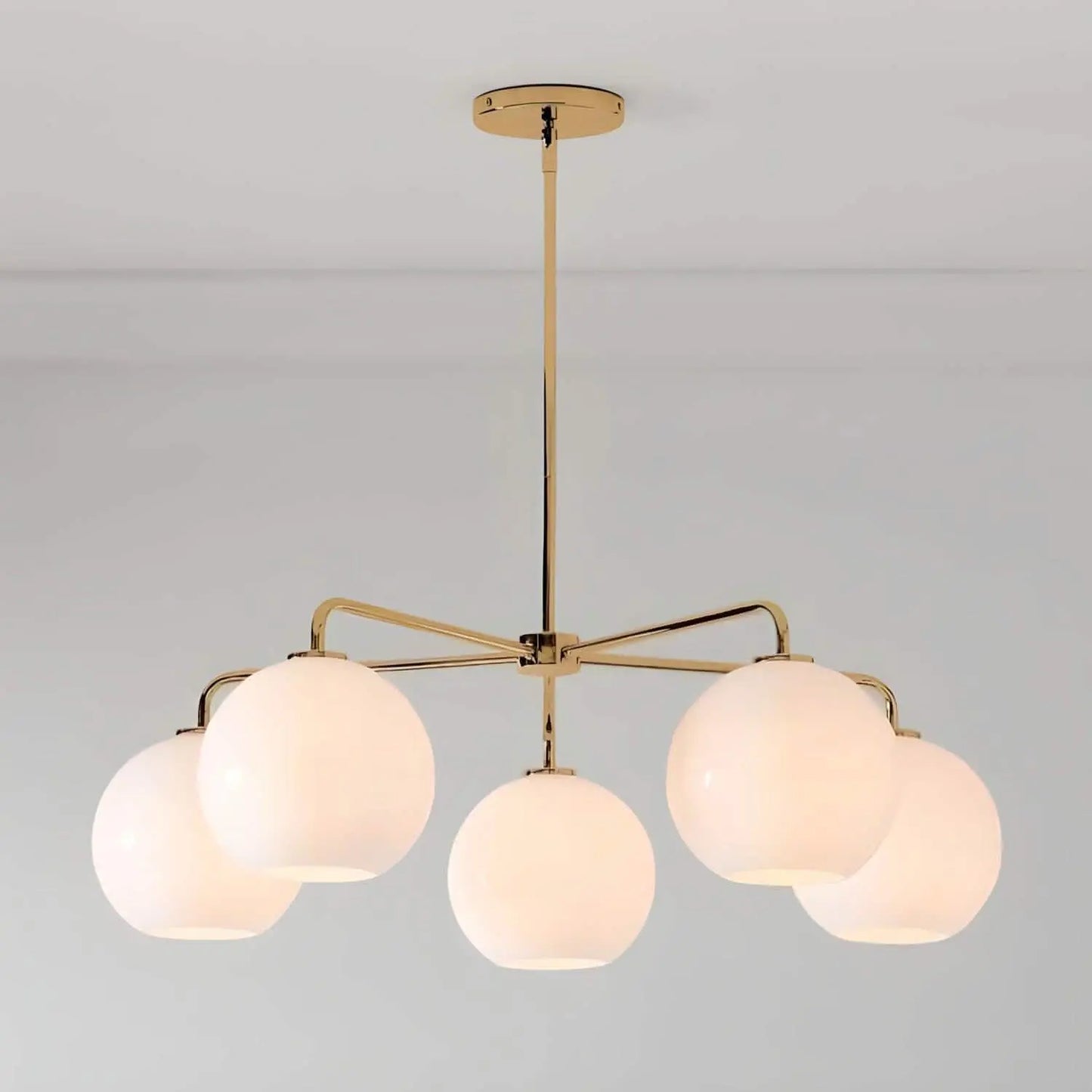 نجفة معدن و زجاج 125*95 سم - YLG5 Y-Lights