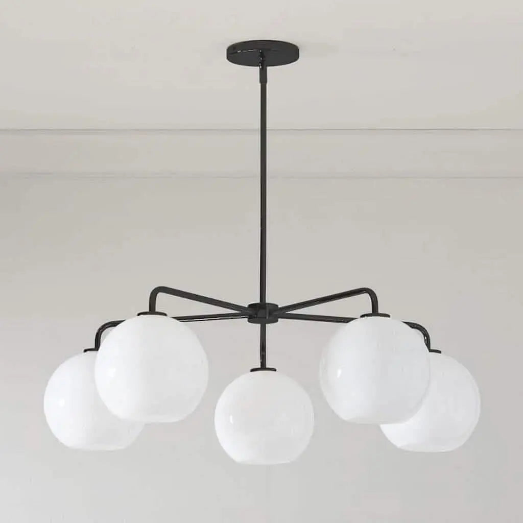 نجفة ستيل و زجاج، 95*125 سم