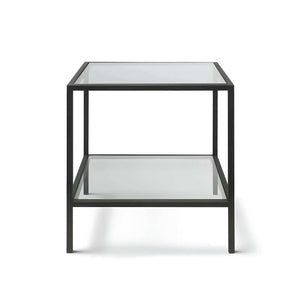 ترابيزة جانبية زجاج 50*50*60 سم - RON69 Royal Iron