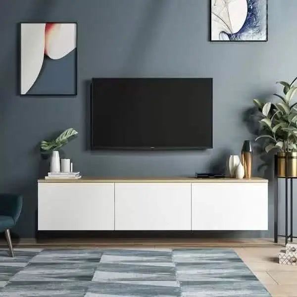 تسوق الأن من هومكس ترابيزة تليفزيون ام دي اف 150*30*40 سم - CLG274 بأفضل سعر وأفضل جودة