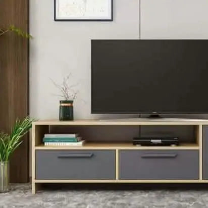 تسوق الأن من هومكس ترابيزة تليفزيون ام دي اف 150*30*45 سم - CLG276 بأفضل سعر وأفضل جودة