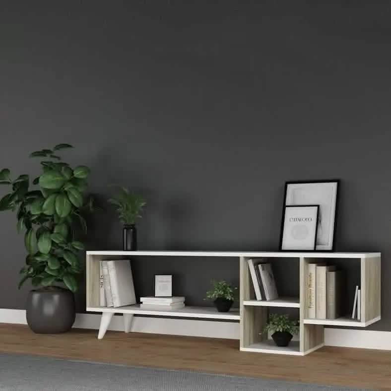 تسوق الأن من هومكس  ترابيزة تليفزيون ام دي اف 150*30*45 سم - CLG300 بأفضل سعر وأفضل جودة