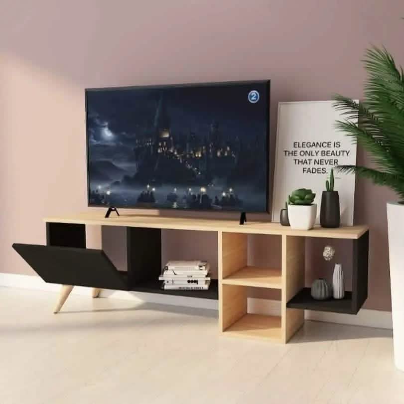 تسوق الأن من هومكس ترابيزة تليفزيون ام دي اف 150*30*45 سم - CLG319 بأفضل سعر وأفضل جودة