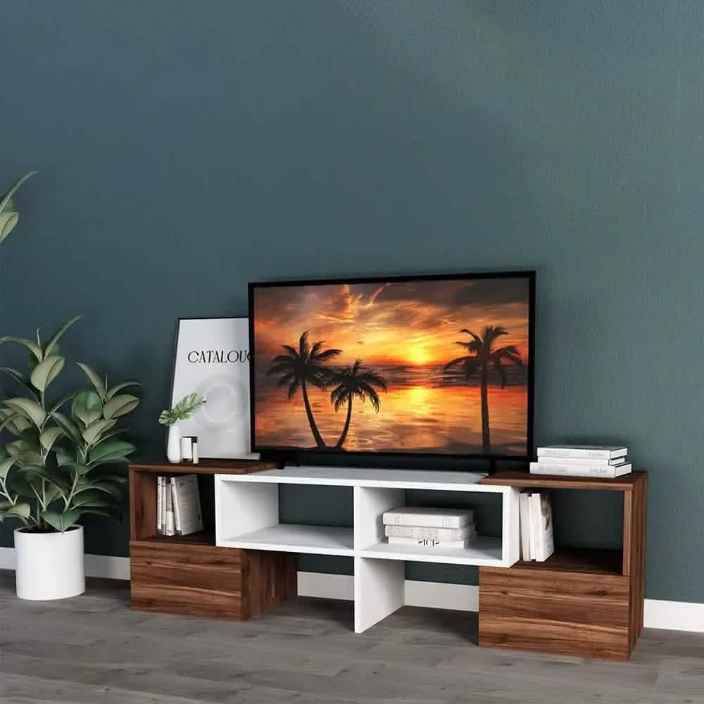 تسوق الأن من هومكس ترابيزة تليفزيون ام دي اف 150*35*45 سم - CLG197 بأفضل سعر وأفضل جودة