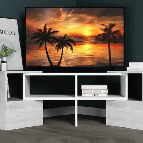 ترابيزة تليفزيون ام دي اف، 150*35*45 سم