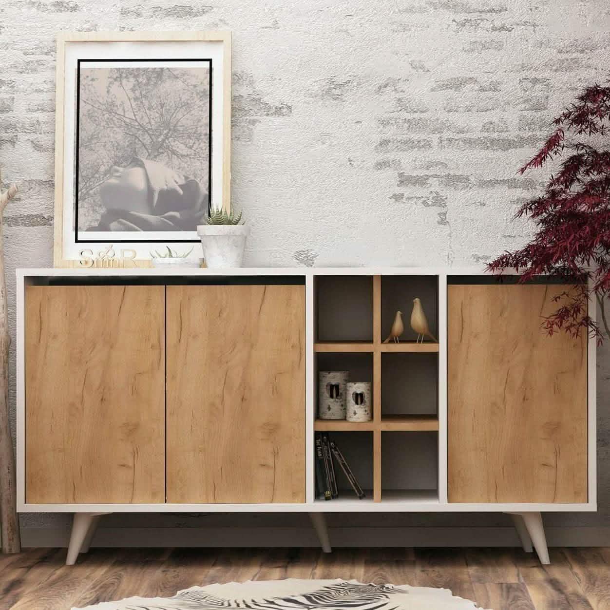 تسوق الأن من هومكس بوفيه ام دي اف 150*40*80 سم - CLG329 بأفضل سعر وأفضل جودة