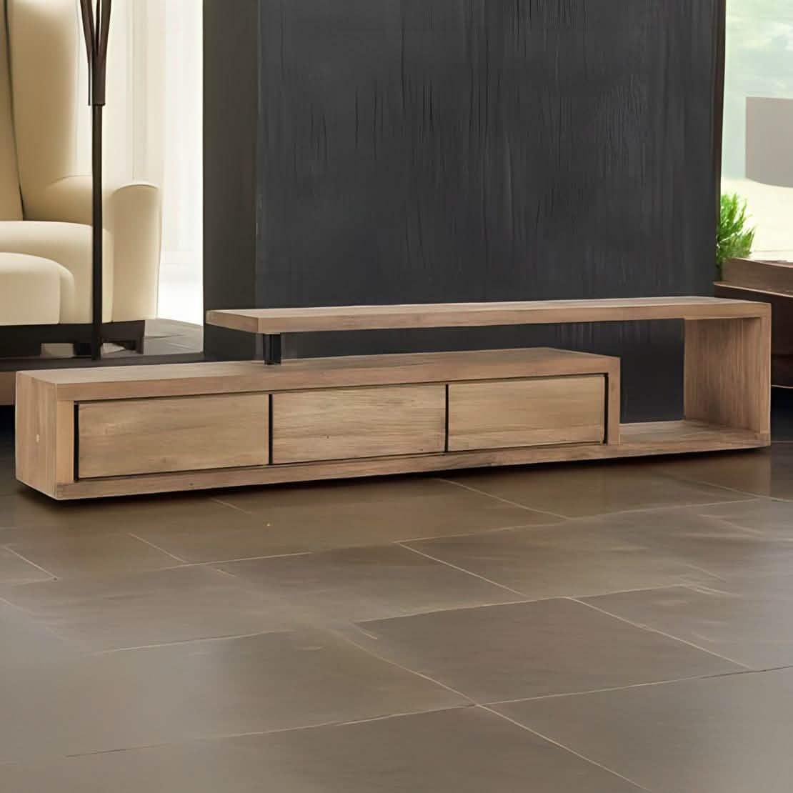 تسوق الأن من هومكس ترابيزة تليفزيون 160*30*50 سم - HOM162 بأفضل سعر وأفضل جودة