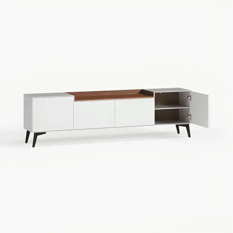 ترابيزة تليفزيون ام دي اف اسباني 160*40*50 سم - FUR17 - Homix