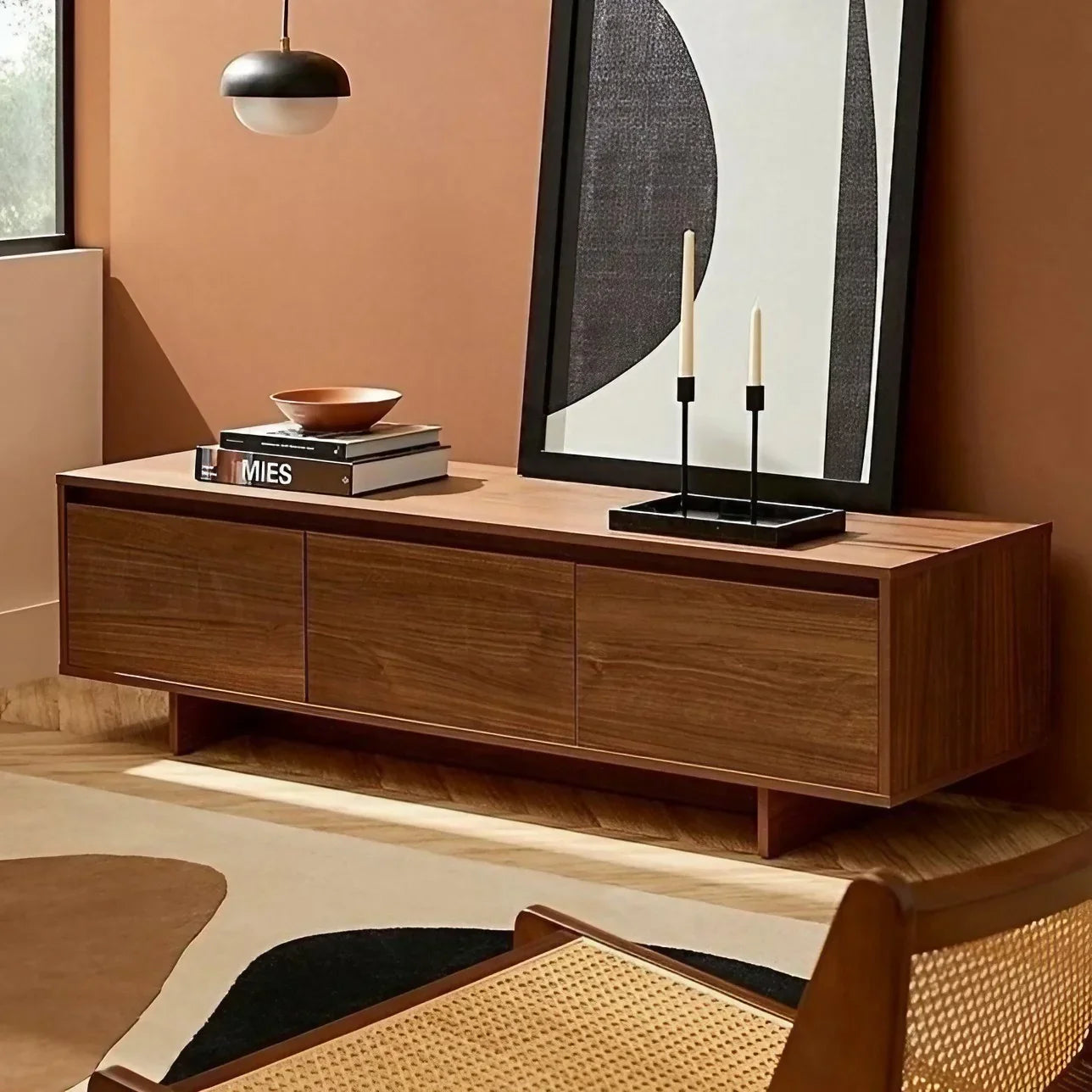 ترابيزة تليفزيون خشب كونتر، 150*40*50 سم