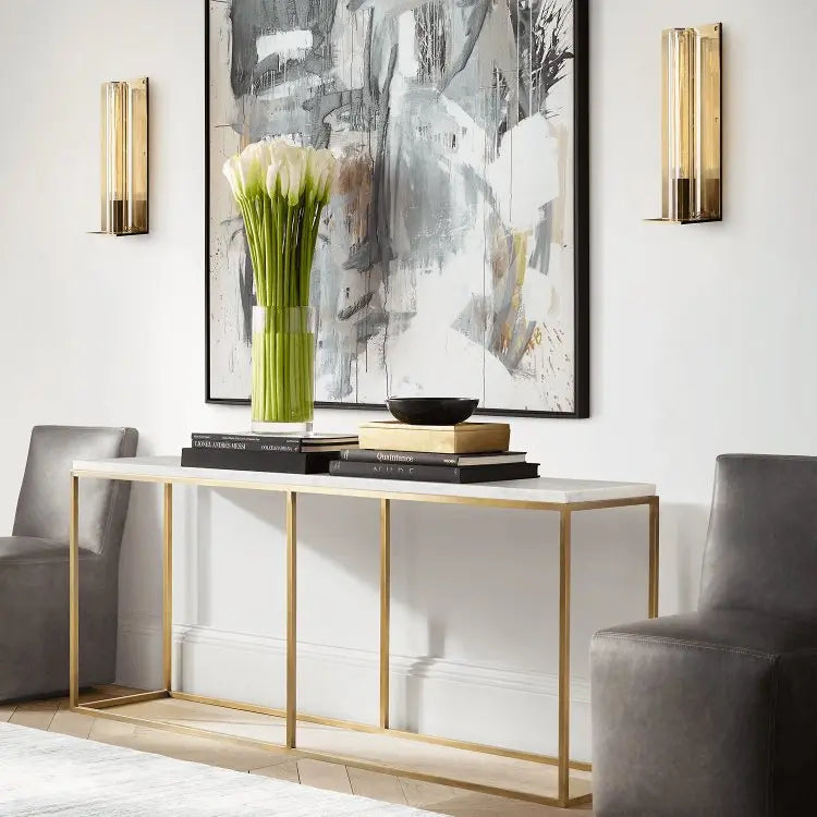 كونسول بسطح رخام، 180*40*90 سم