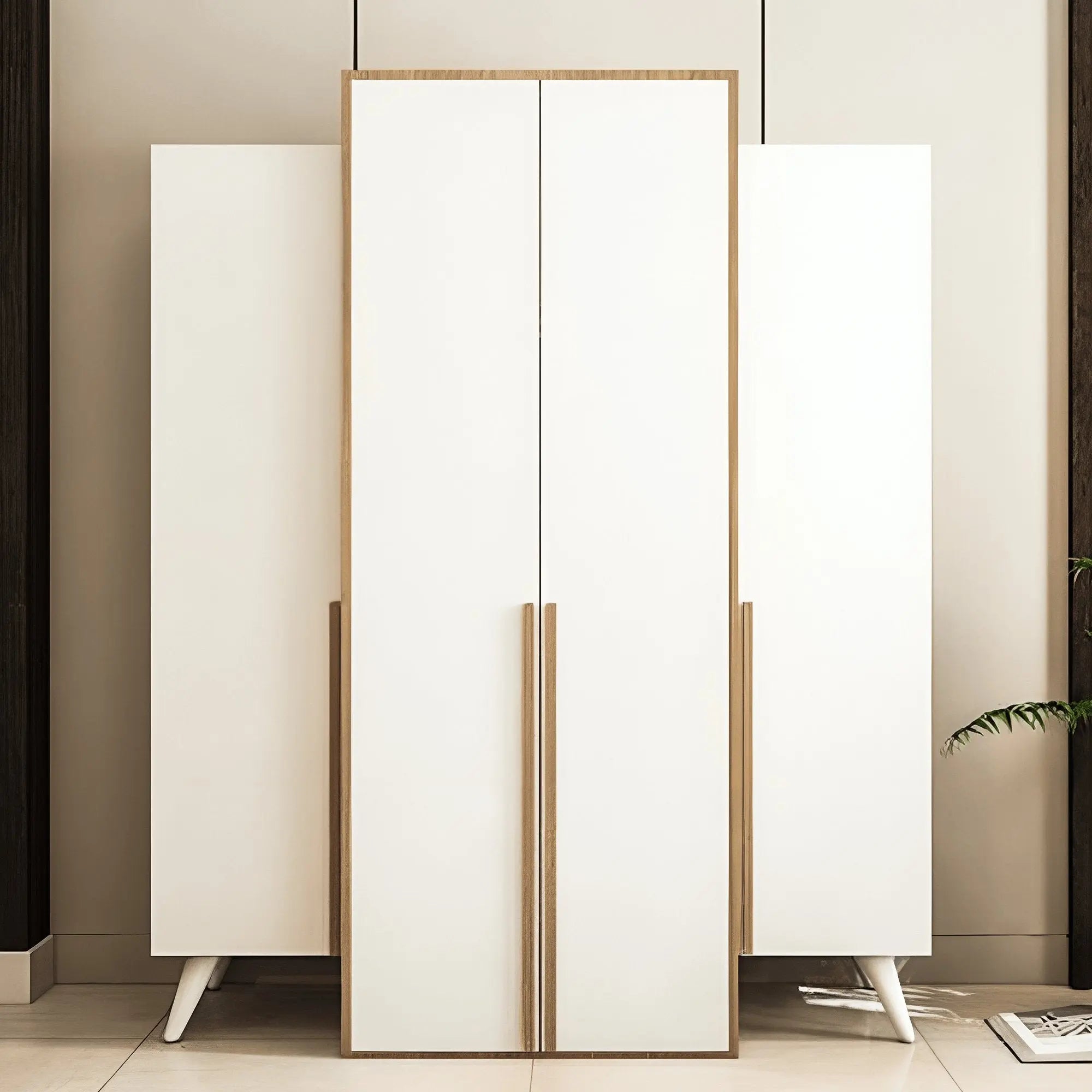 دولاب خشب ام دي اف، 180*50*180 سم