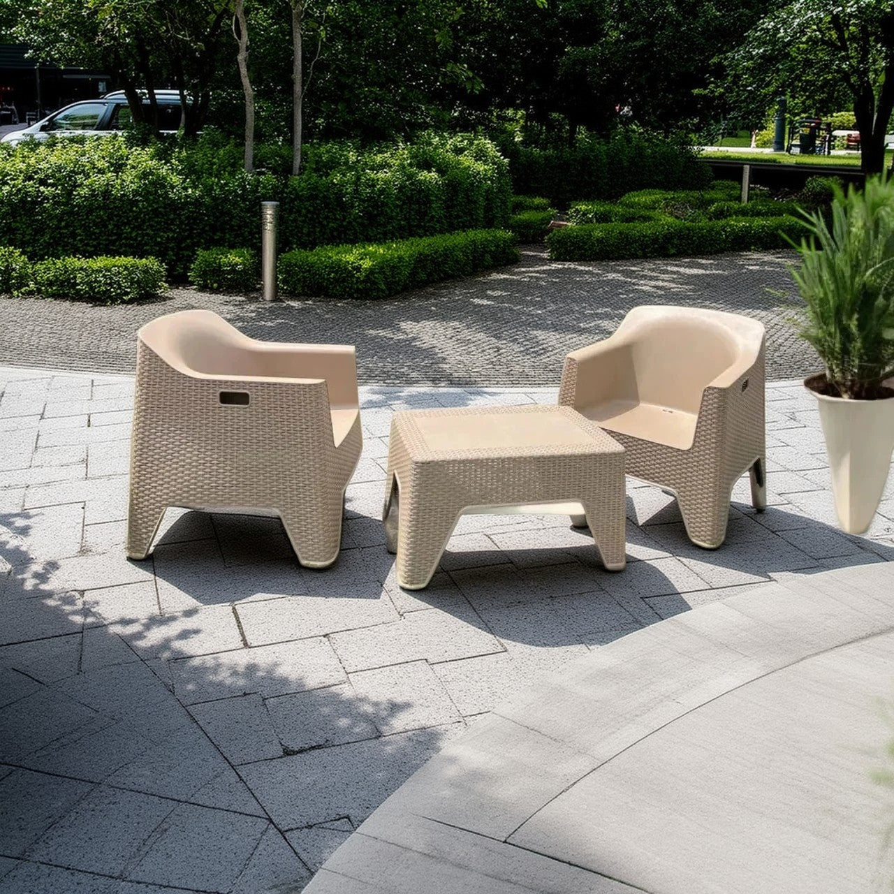 طقم للحدائق بلاستيك، 3 قطع