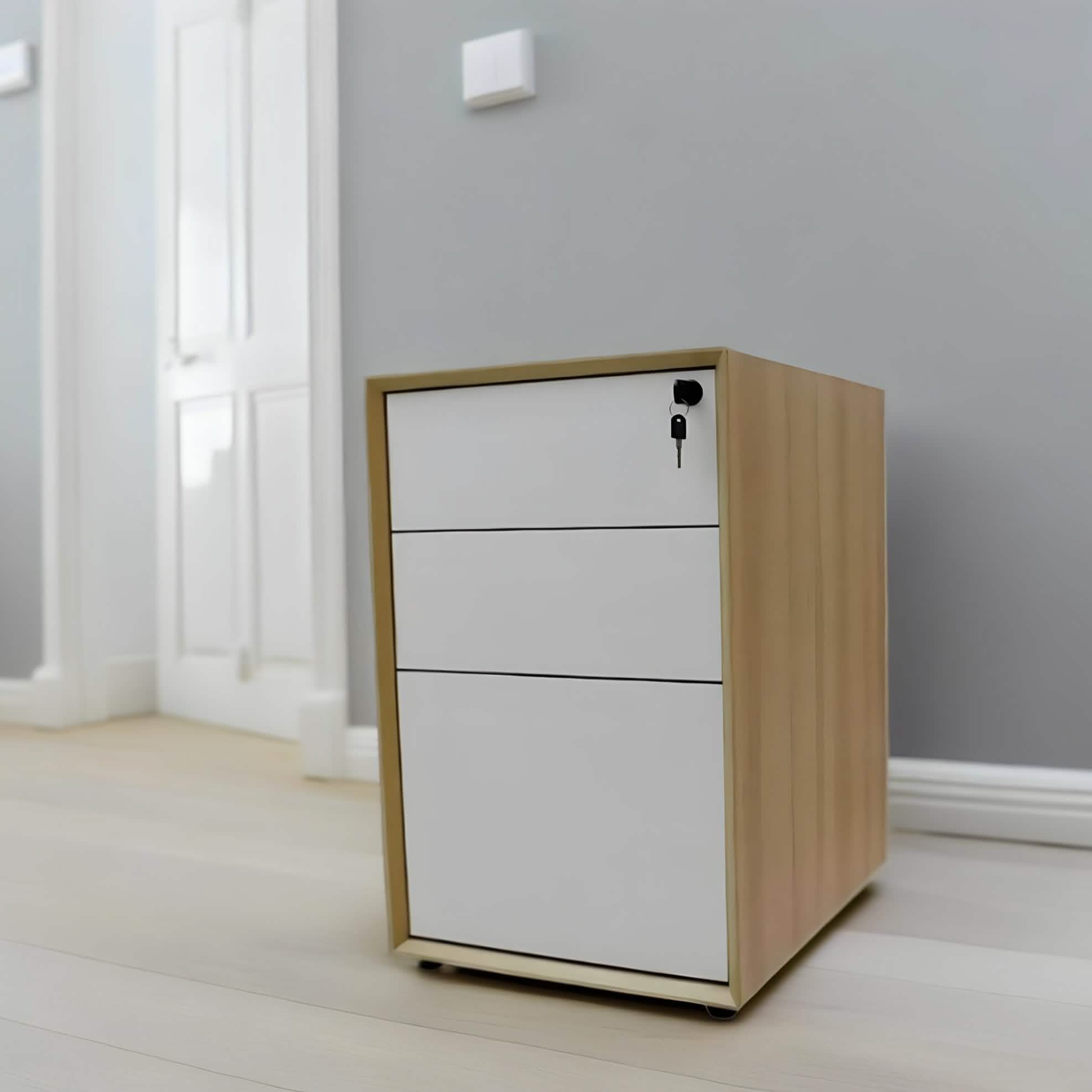 وحدة أدراج، خشب ام دي اف، 45*40*50 سم